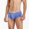 Herren Niedrig sitzende einfarbige Boxer Briefs Komfort Atmungsaktiv Enganliegende Unterhose Lässig Minimalistisch Slim-Fit Boxershorts