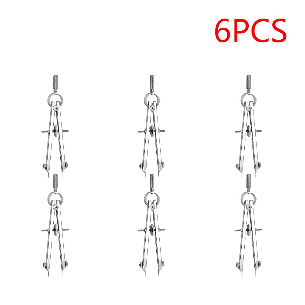10-1 Pcs Multifunction Bow Divider Spring Compasses Engineering Compasses Drawing Tool Metal Geometry Compass Bow Divider