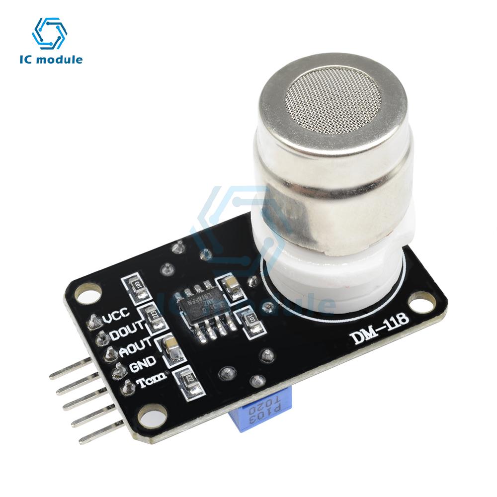 MG811 Carbon Dioxide CO2 Gas Sensor Module - Analog Voltage Output for Air Quality Monitor, HVAC, Agriculture