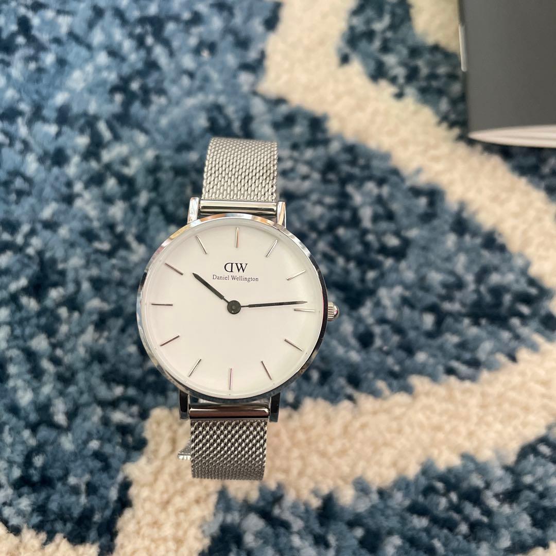 Used Daniel Wellington DW Silver Mesh Watch