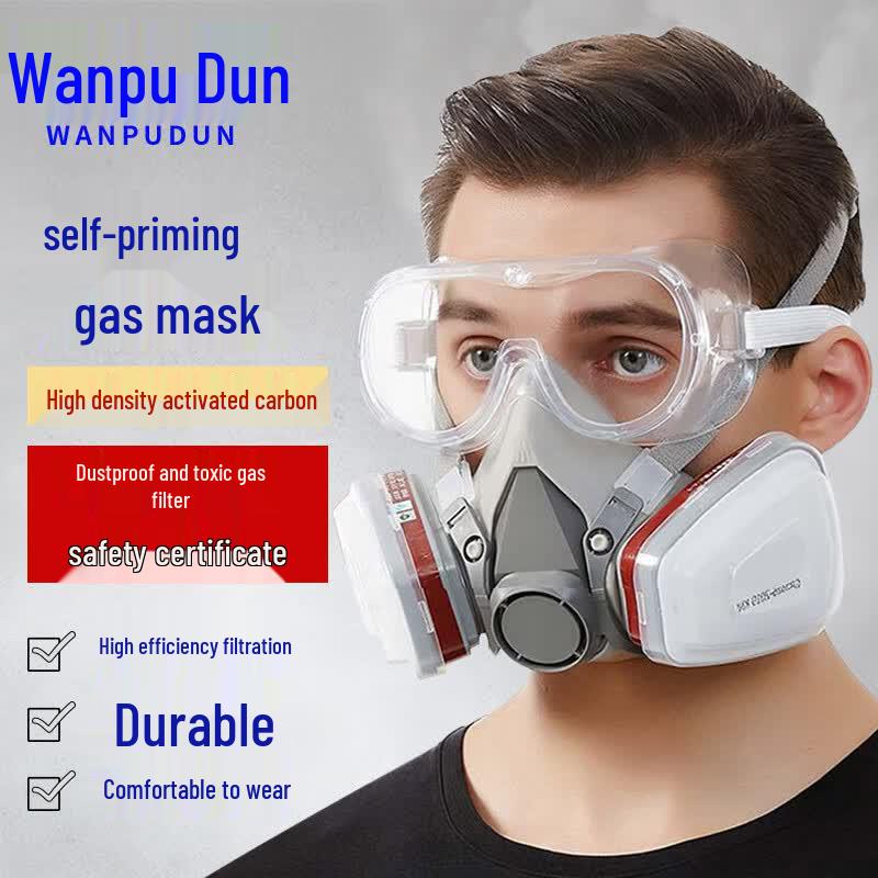 Wanpudun Full-Face Respirator Mask Safety Certified