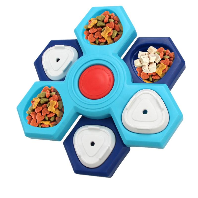 Hunde-Puzzlespielzeug Hundetraining Langeweile Interaktives Puzzle Futterspielzeug Fressnapf für langsames Fressen Haustierzubehör