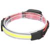 Lampada frontale COB LED con 3 modalità di illuminazione Ricarica USB per Pesca all'aperto Corsa Campeggio