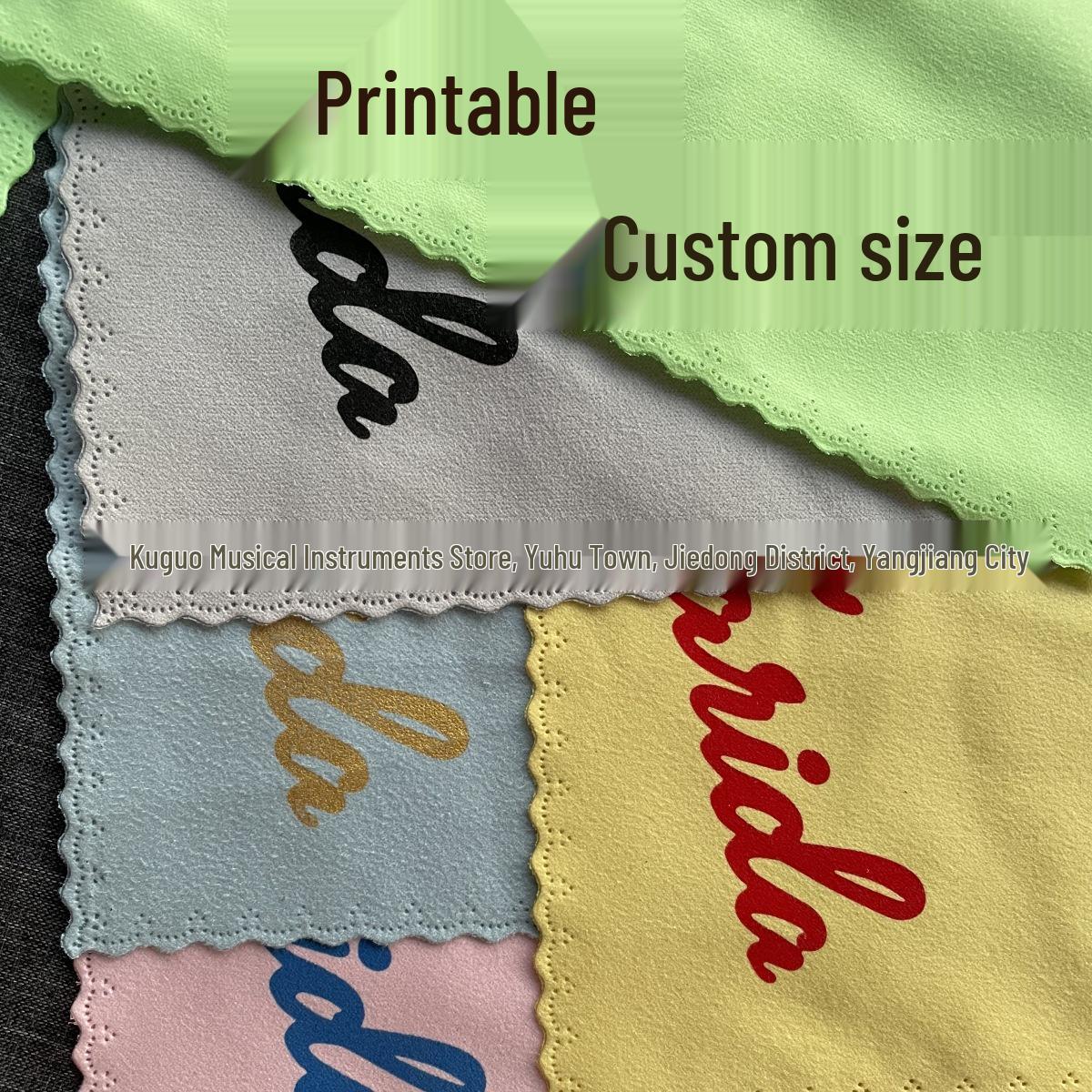 Instrument Cleaning Cloth for Guitar, Ukulele, Saxophone, Clarinet, Viola, Cello, and Piano