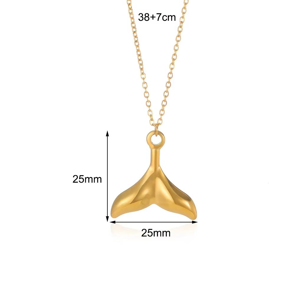 Sommarstrand Sköldpadda Halsband för Kvinnor Pärlor Kedja Hänge Halsband Kvinnlig Charm Rostfritt Stål Smycken y2k Accessoarer Halsband