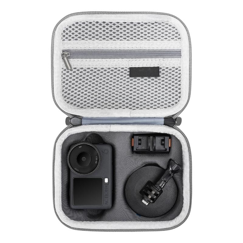 Intelligent Internal Compartment Organizers Bag for Action 6 Cameras Waterproof PU Material Portable