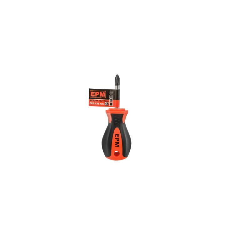 2*38MM CROSS HEAD SCREWDRIVER - E-400-0508