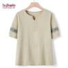 Yuzhaolin Women's Summer Printed Short Sleeve T-Shirt