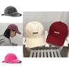 Fashionable Pure Cotton Baseball Hat Soft Brim And Adjustable Size