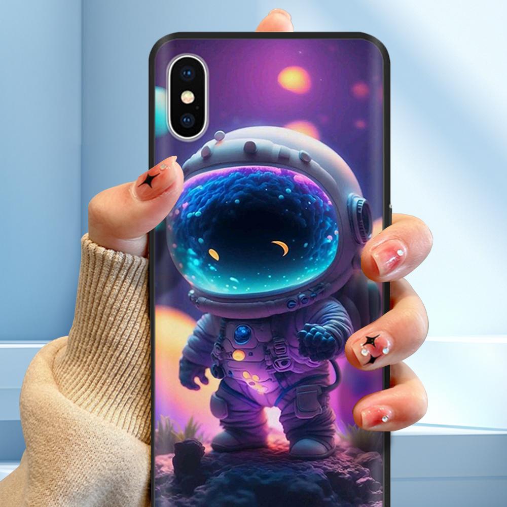 For iPhone X XS Flowers Soft TPU Silicone Phone Cases Shockproof Cover For iPhone X Xs Max XR Soft Liquid Housing Fundas Capa