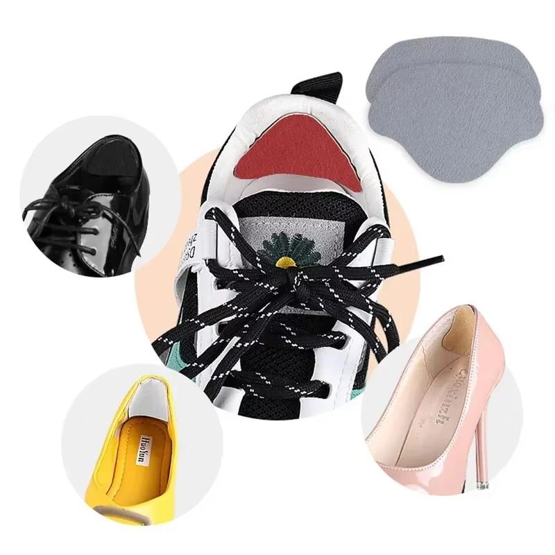 Non-Toxic Heel Repair Subsidy Sticky Shoes Hole Sneakers Insoles Patch Heel Pads Heels Sticker Protector Foot Care Anti-Wear Inserts 4 Pcs
