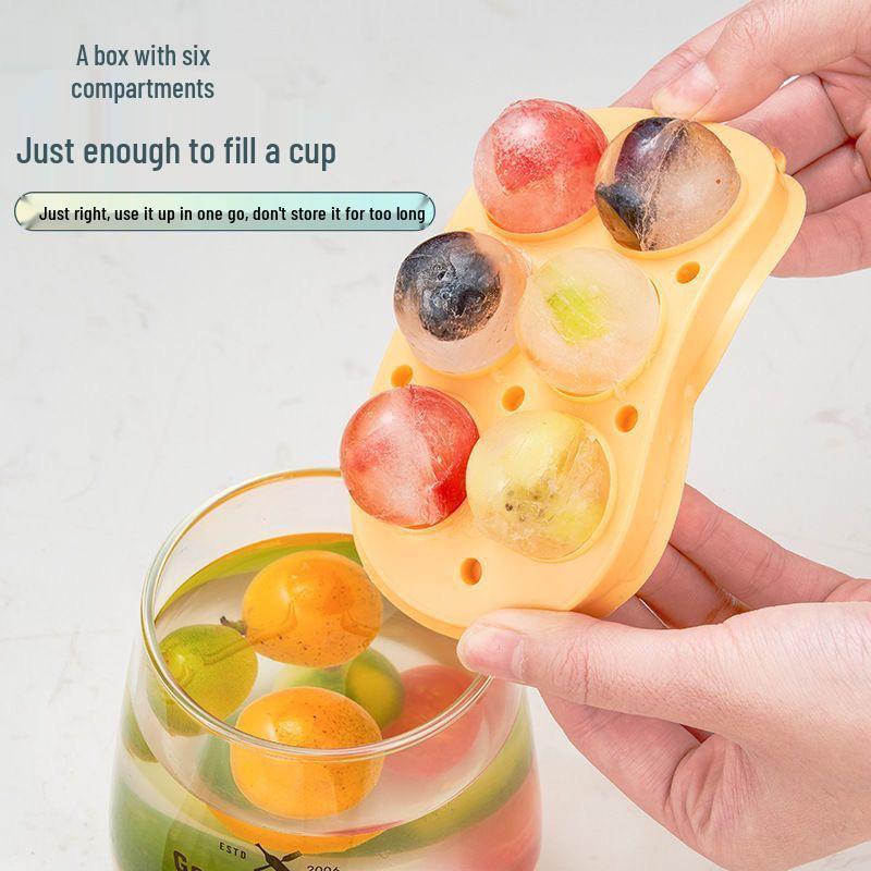 Popular Silicone Ice Ball Mold Tray for Homemade Round Ice
