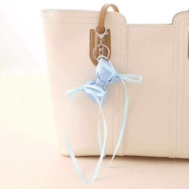 Delicate Ribbon Bows Bag Decoration for Women Fashion Bag Accesories Stylish Keychain Enhancing Your Bag's Style