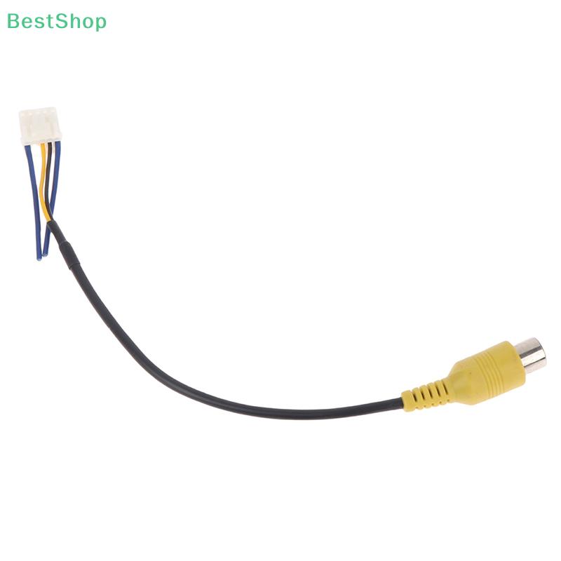 1x Car Reversing Rear View Cable -Adaptor Car Stereo Radio DVD 10pin Rear View Backup Camera Cable Connector For-Android Car