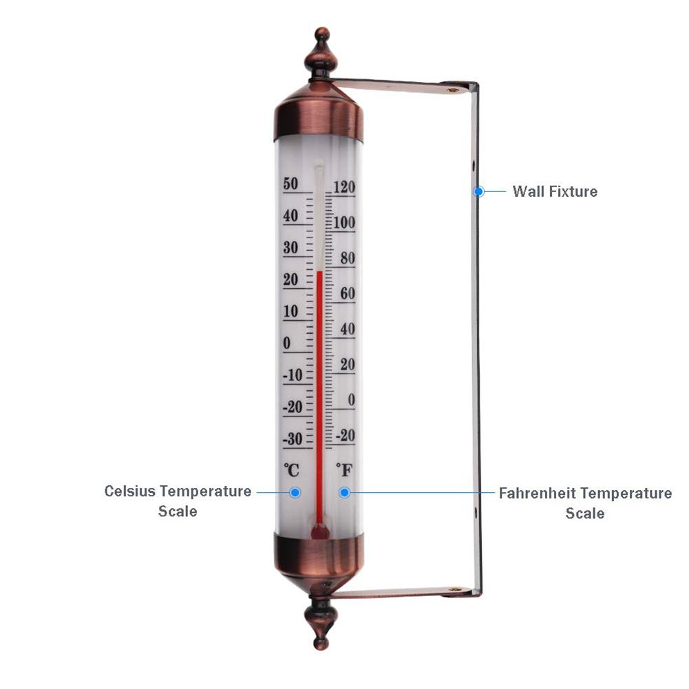 Gartenthermometer Hydrothermograph Außen Außen