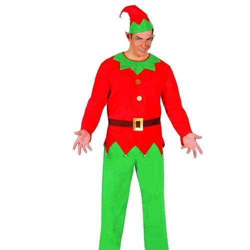 Fiestas Guirca Mens Elf Christmas Costume Set