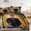 Lucifer Staffel Drei Poster Bettwäsche-Set Bettbezug Geschenk für Schlafzimmer, Enthält 1 Bezug und 2 Kissenbezüge, Ohne FüllungB299