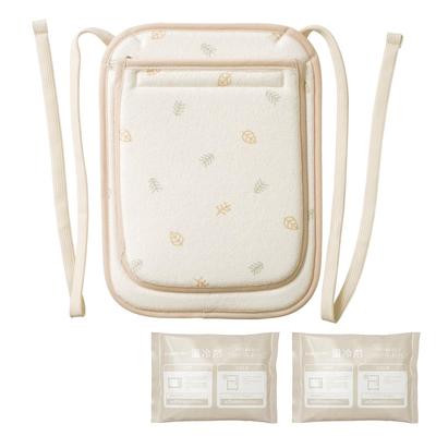 Anju Smile Hot and Cold Sheet with Cooling and Heating Perfect for Baby Car Stroller and Backpacks Gel, 2-Pack, Outings, Carriers, Seats, Seats, (Leaf