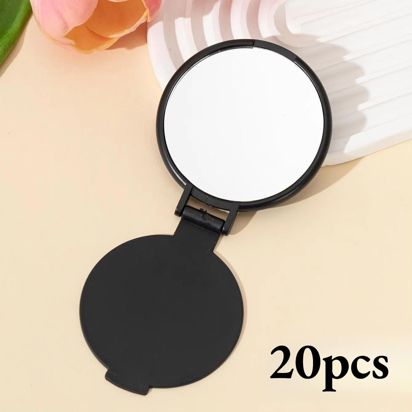 

20/50pcs Elegant Decorative Folding Mirrors - Women s Portable Glass Makeup Mirror, Gift for Sisters/Mothers, Home Decor