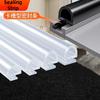 10M Aluminum Alloy Doors Windows Broken Bridge Sealing Strip, Rubber Leather Strip