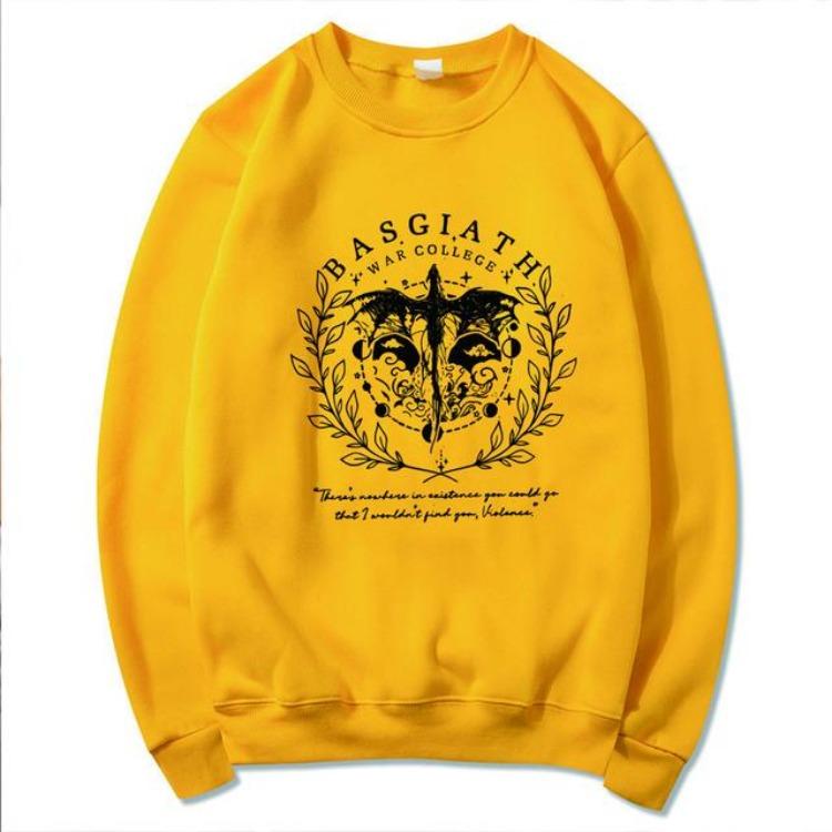 Fourth Wing Fly or Die Hoodie Violet Sorrengail Basgiath War College Sweatshirt Bookish Gift Comfort Color Tops