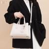 Real cowhide handbag winter new fashion high-end niche one-shoulder messenger bag first-layer cowhide women's bag