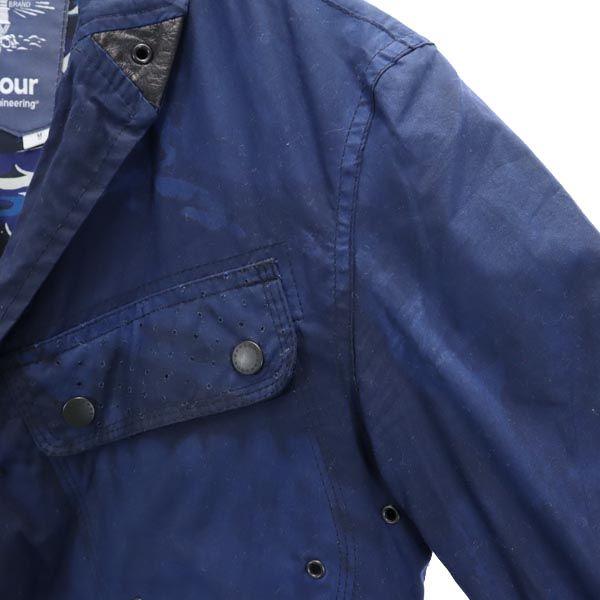 Barbour Long sleeve Cotton jacket M Navy blue Men's Used
