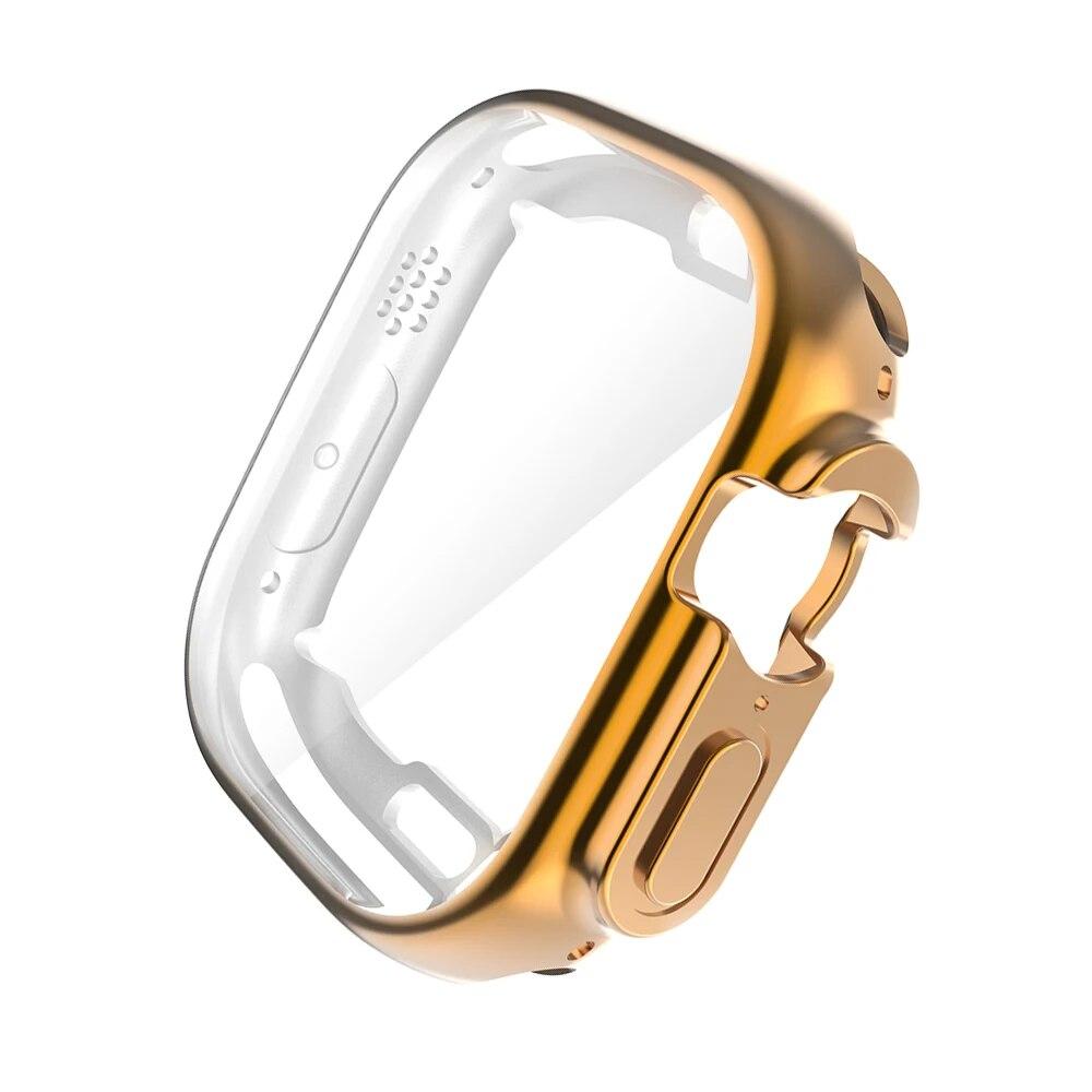 360 Full Soft Protective Case for Apple Watch Ultra 2 49mm Case TPU Screen Protector Bumper for iWatch Series 9/7/8 41mm 45mm Cover
