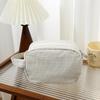 Lightweight Striped Cosmetic Bag Portable Makeup Bag New Storage Bag  Daily Use