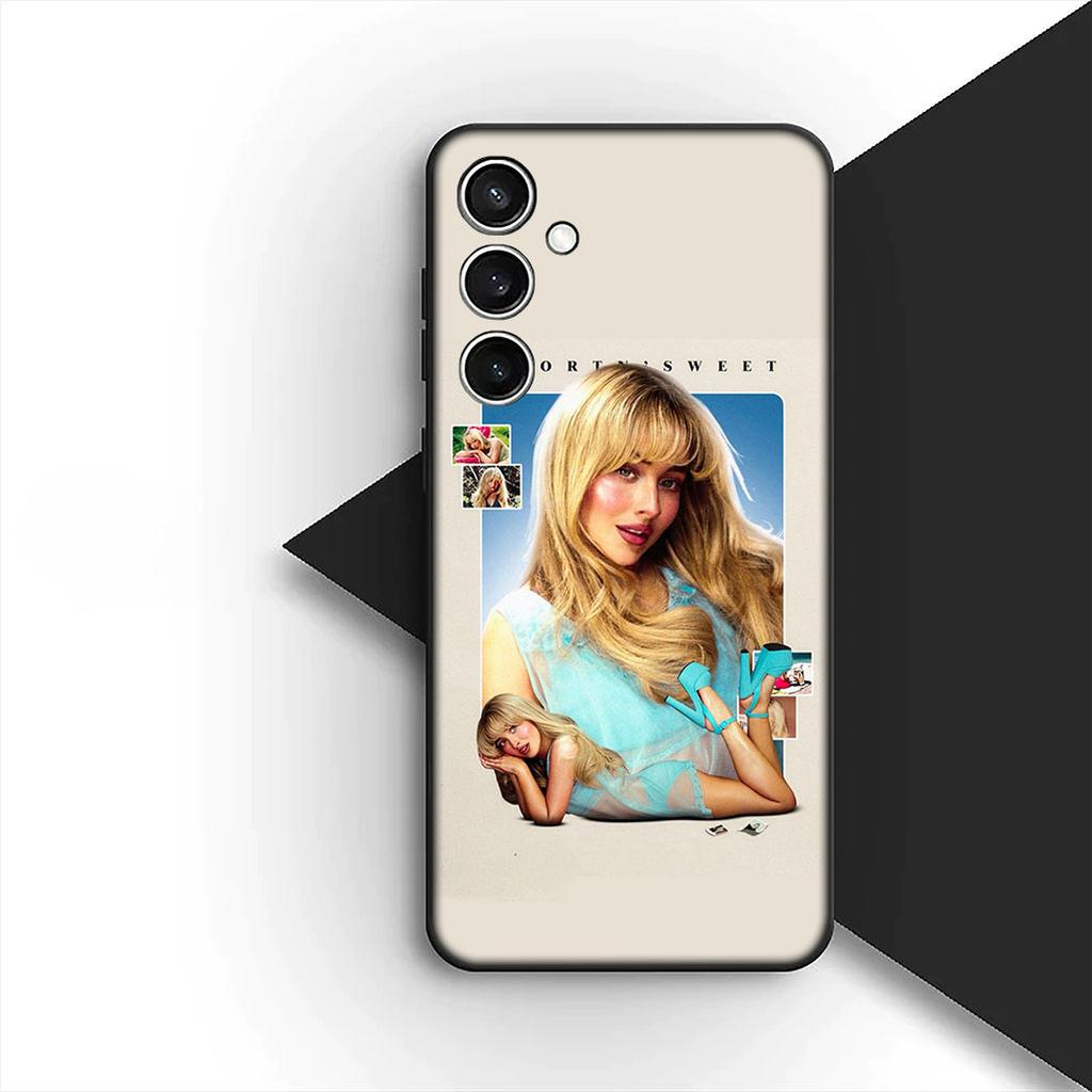 Cover Sabrinas SC Poster Carpenters für Samsung Galaxy S25 S24 S23 Fe Ultra Plus S7 Edge A05 A06 A16 A15 A35 Handyhülle