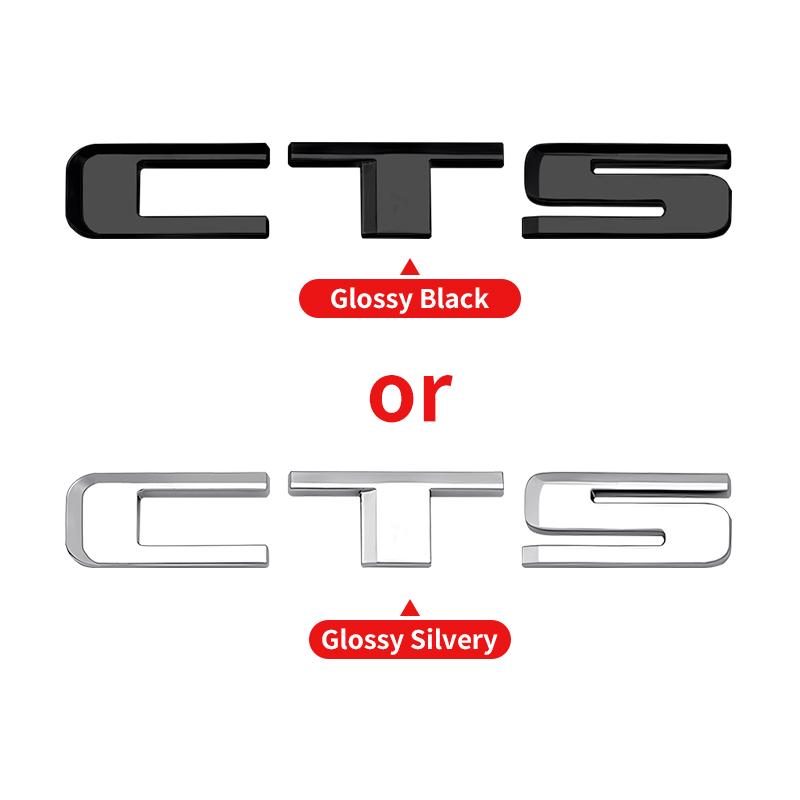 ABS Rear Tail Trunk Emblem Car Letter Logo Fender Side Stickers For Cadillac CT4 CT5 CT6 CTS XT4 XT5 XT6 XTS ATS AWD 25T 28T 40T