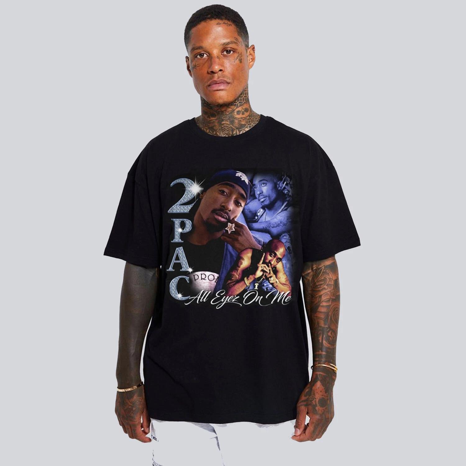 TUPAC ALL EYEZ ON ME RAP HIP HOP T-Shirt Men s SIZES L
