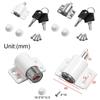 Window Hardware Security Protect Child Safety Lock Window Bolts Window Lock Window Restrictor