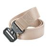 Men's Casual Sports Canvas Belt Outdoor Nylon Belt Trouser Belt Insert Buckle Spring Buckle Thickening
