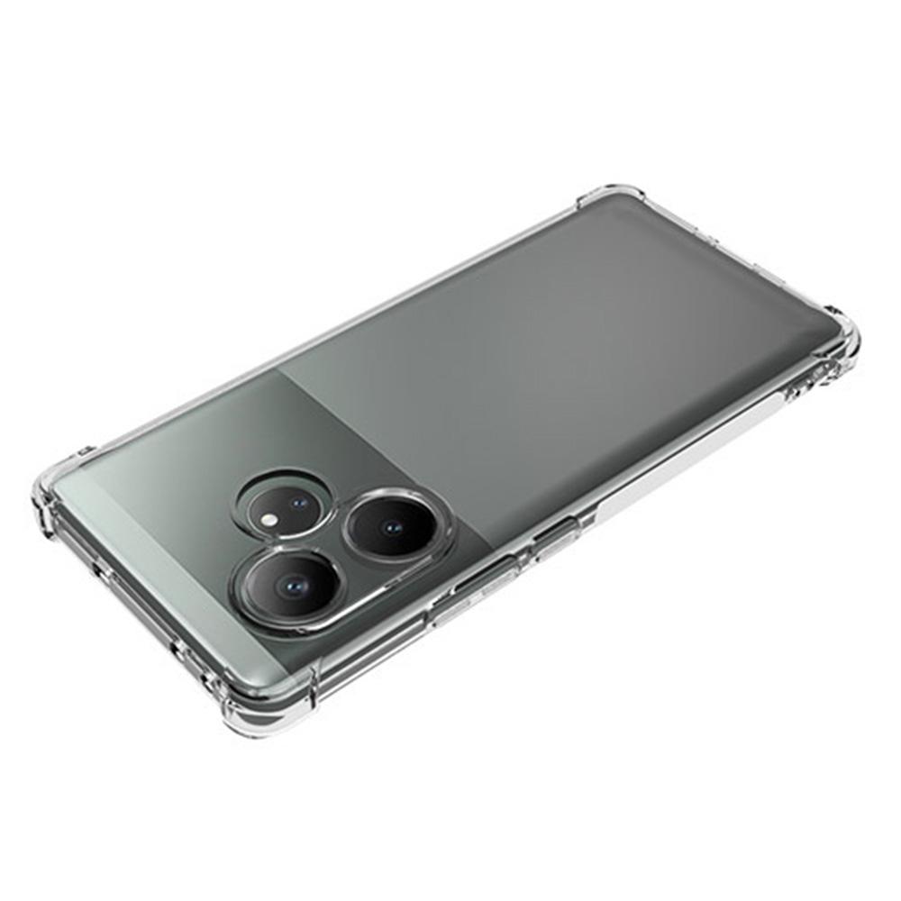 For Realme GT 6T 5G/GT 6 5G TPU Phone Case Non-Slip Transparent Mobile Phone Cover