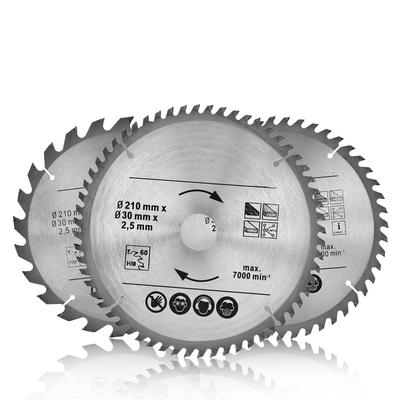 Circular Saw Blade 210mm 24, 48T, 60T TCT Saw Disc Blade 30mm Bore