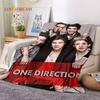 2025 Rock-One Direction Combinatio 1D Star Soft Blanket,Soft Throw Blanket for Home Bedroom Bed Sofa Picnic Travel Cover Gift