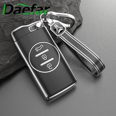 Soft TPU Car Key Case Cover For Chery Tiggo 8 Arrizo 5 Pro Gx 5x EQ7 Tiggo 7 Pro Exeed Shell Keychain