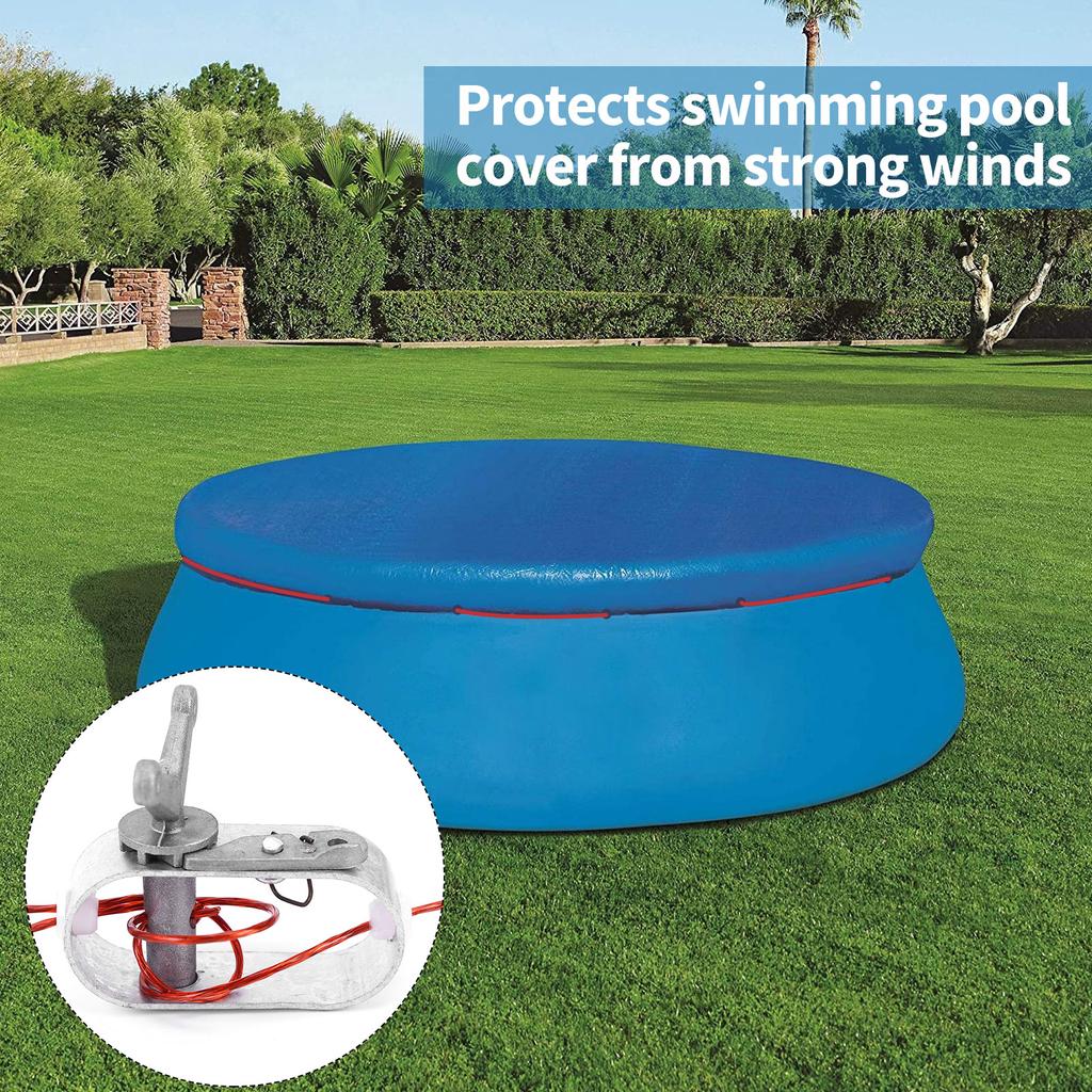 Buy Swimming Pool Cover Cable Winch 100ft Aluminum Winch Winter Pool