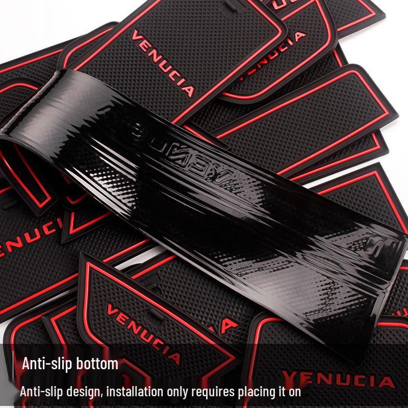Venucia Star Door Groove Mat & Cup Holder Accessories