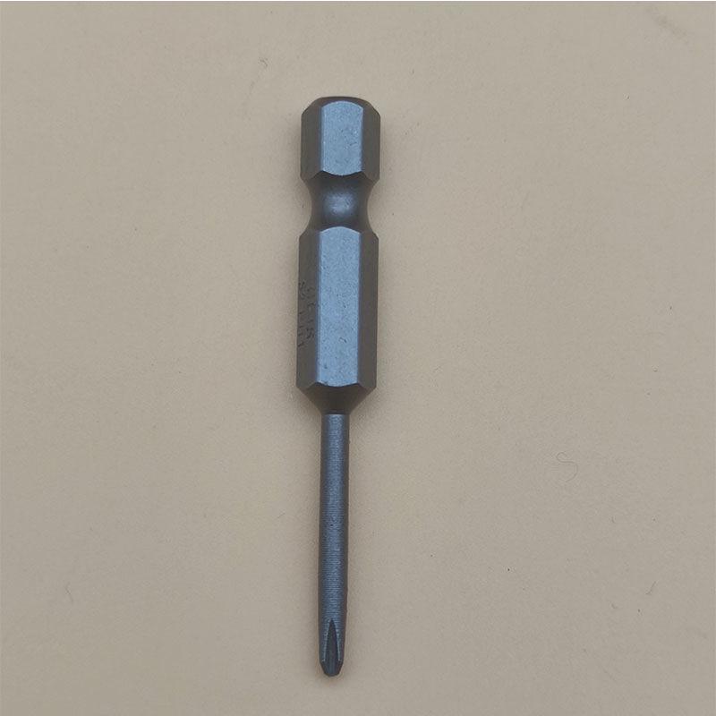 Strong Magnetic S2 Alloy Steel Phillips Screwdriver Bit, 1/4" Single-Head, Extended for Electric/Air Screwdrivers, Model PH012