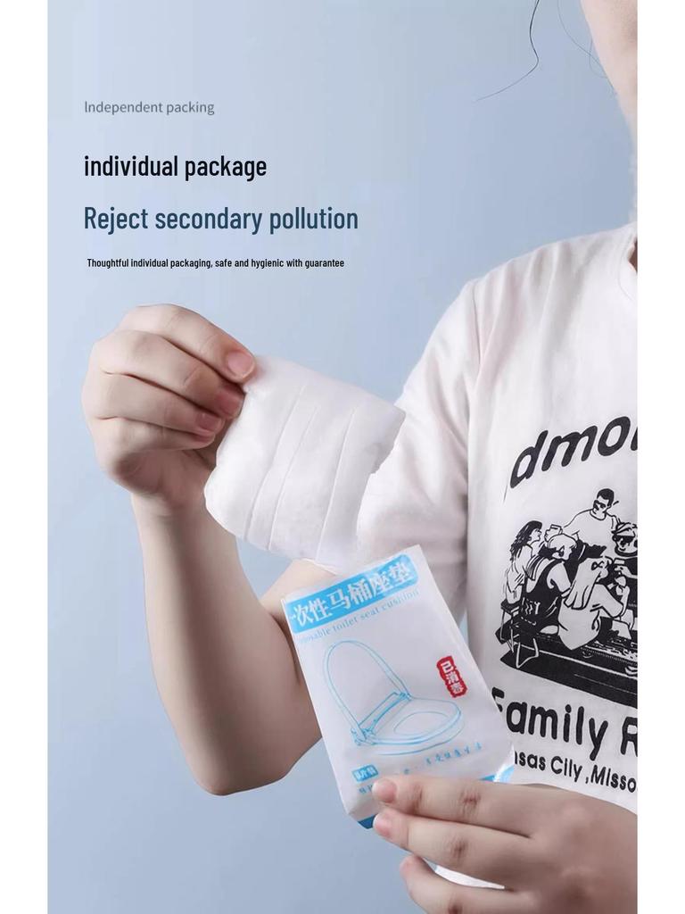 Individually Packaged Disposable Toilet Seat Covers