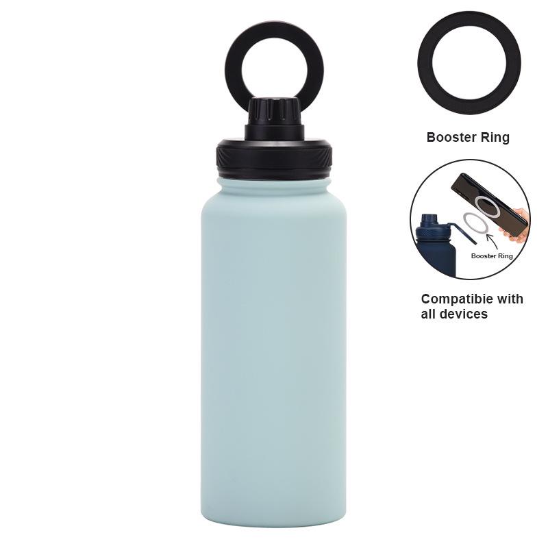 2026 Magnetic Mobile Phone Holder & 1L Stainless Steel Insulated Sports Water Bottle