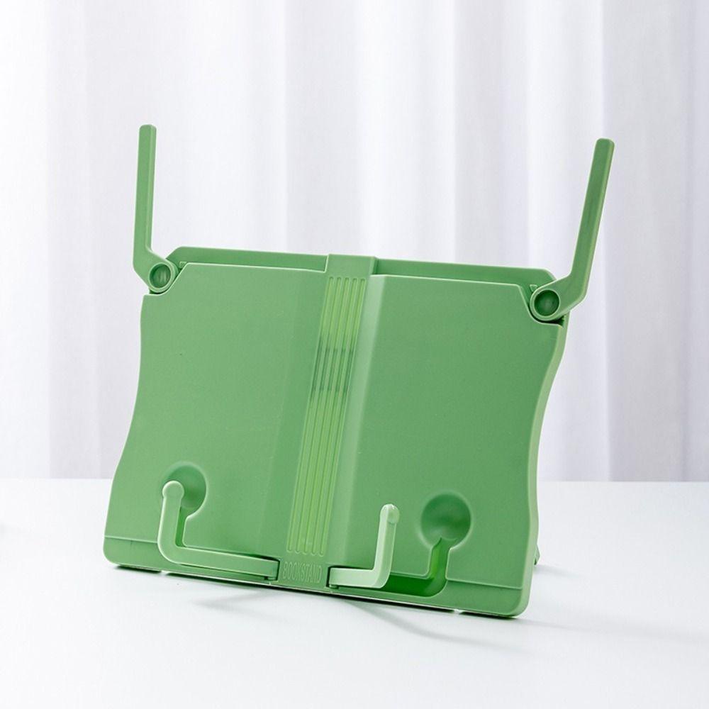 Fold Reading Rack Music Score Book Shelf Multi-Function Book Stand  Organizer