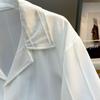 Summer Fashion Turn Down Collar Loose Casual Single Breasted Shirt Male Short Sleeve Solid Cardigan Top Men