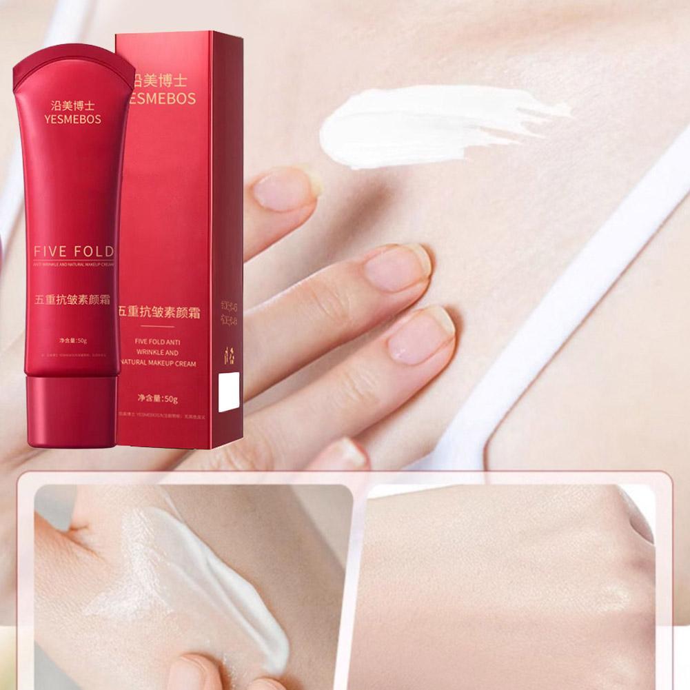 Five Fold Natural Makeup Cream Natural Ingredients Lasting Cream Moisturizing Makeup Brightenin E3B9