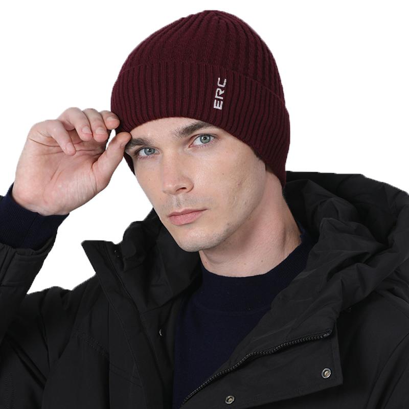 Custom Y2k Beanie Knit Skull Cap Warm Hats Winter Beanie Bennie Hat Custom logo