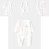 Apple Bear Cloud Print Baby Cotton Romper Suit For Newborns And Infants