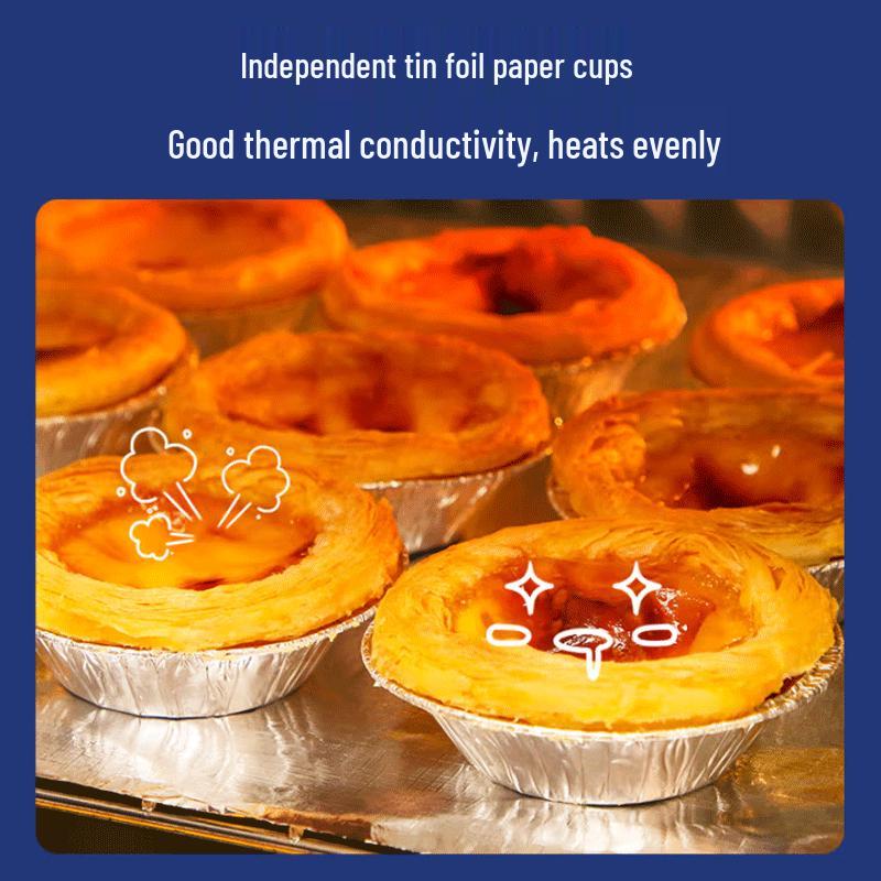 

LIJIA KITCHENWARE Aluminum Foil Egg Tart & Cake Cups