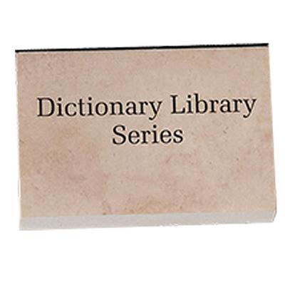 100Pcs Mini Dictionary Scrapbooking Paper Vintage Decorative Craft for Scrapbook Junk Journal